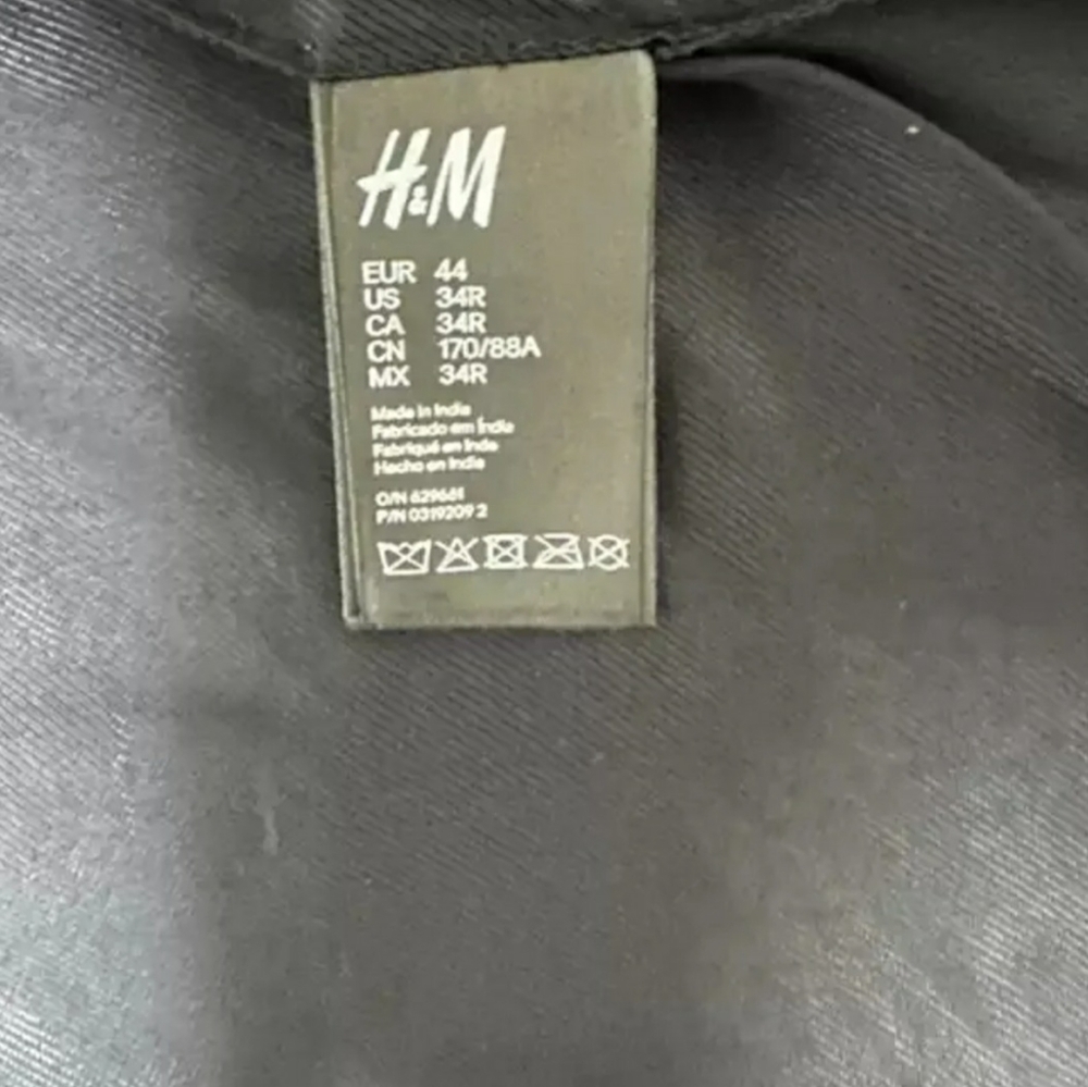 Balmain X H&M Embroidered Jacket Size US 34R XS - Picture 6 of 8